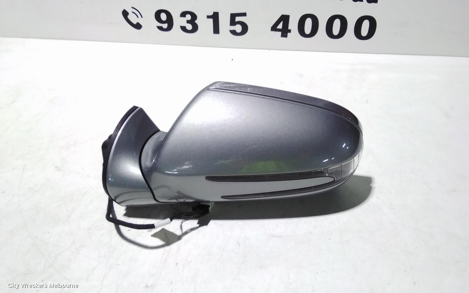 MERCEDES CLC CLASS LEFT DOOR MIRROR, CL203, POWER, FOLDING TYPE, 08/2008 - 03/2011