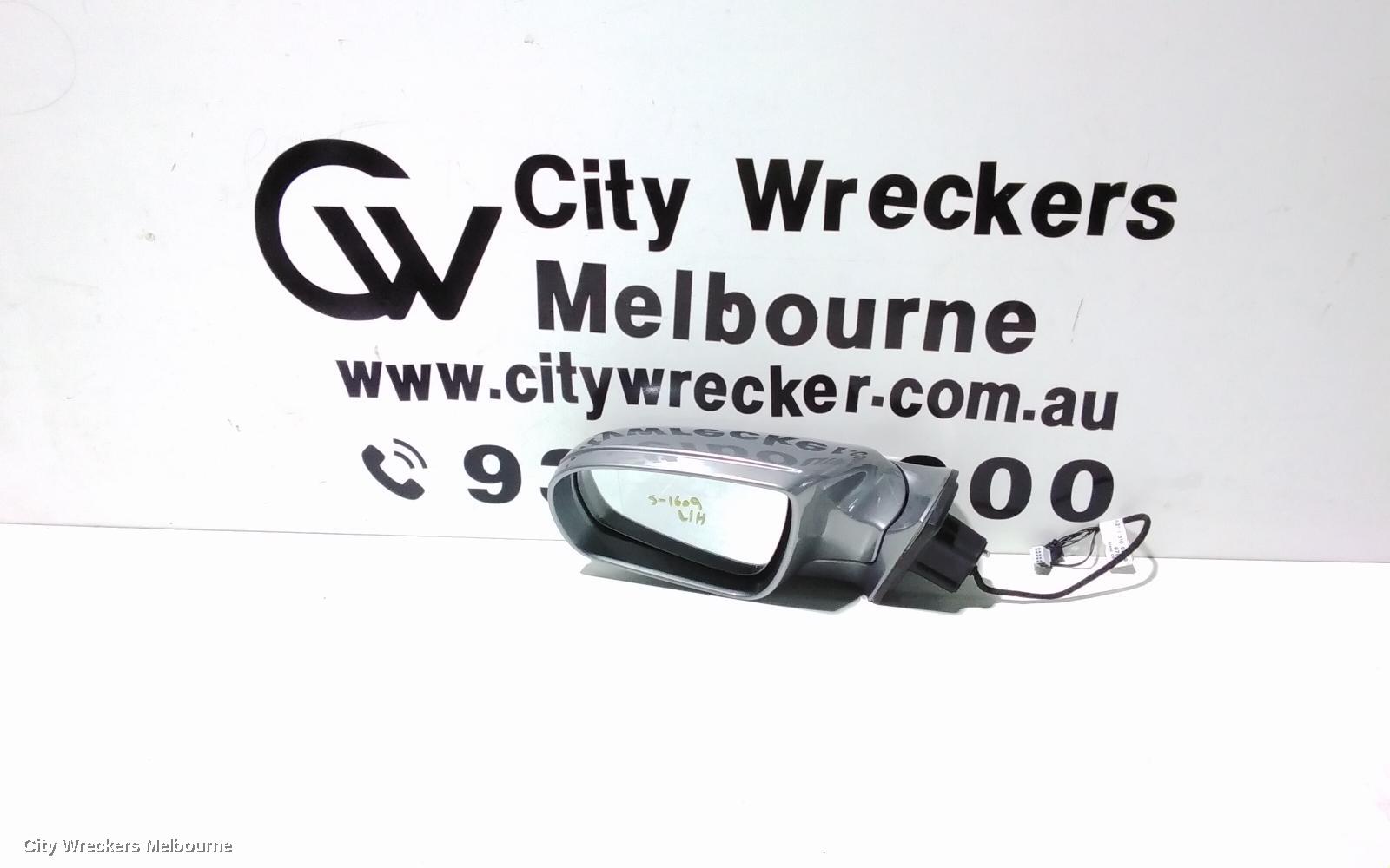 MERCEDES CLC CLASS LEFT DOOR MIRROR, CL203, POWER, FOLDING TYPE, 08/2008 - 03/2011