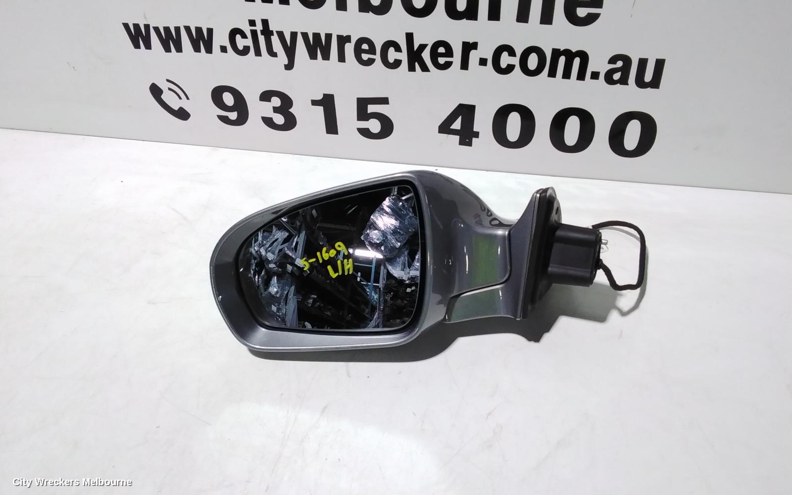 MERCEDES CLC CLASS LEFT DOOR MIRROR, CL203, POWER, FOLDING TYPE, 08/2008 - 03/2011