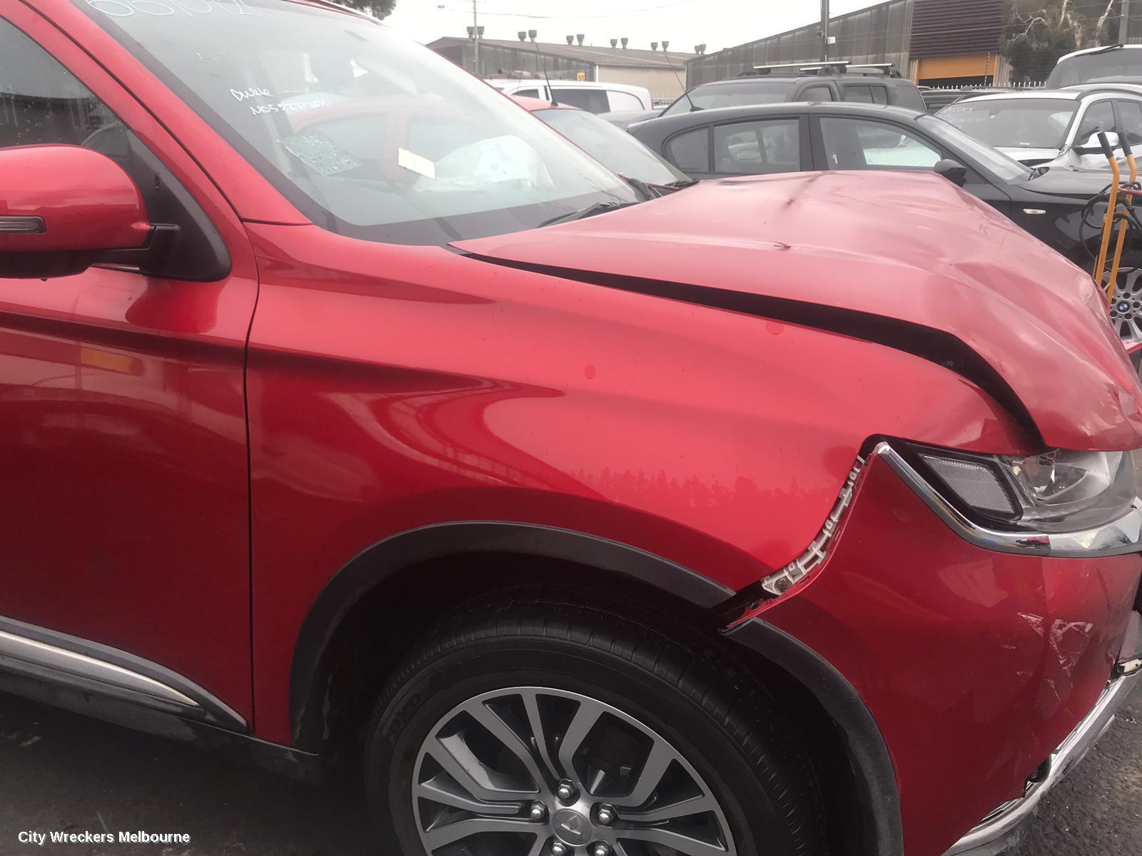 MITSUBISHI OUTLANDER DOOR HANDLE, OUTER, RH FRONT, COLOUR CODED, ZJ-ZK, 10/2012 ONWARDS