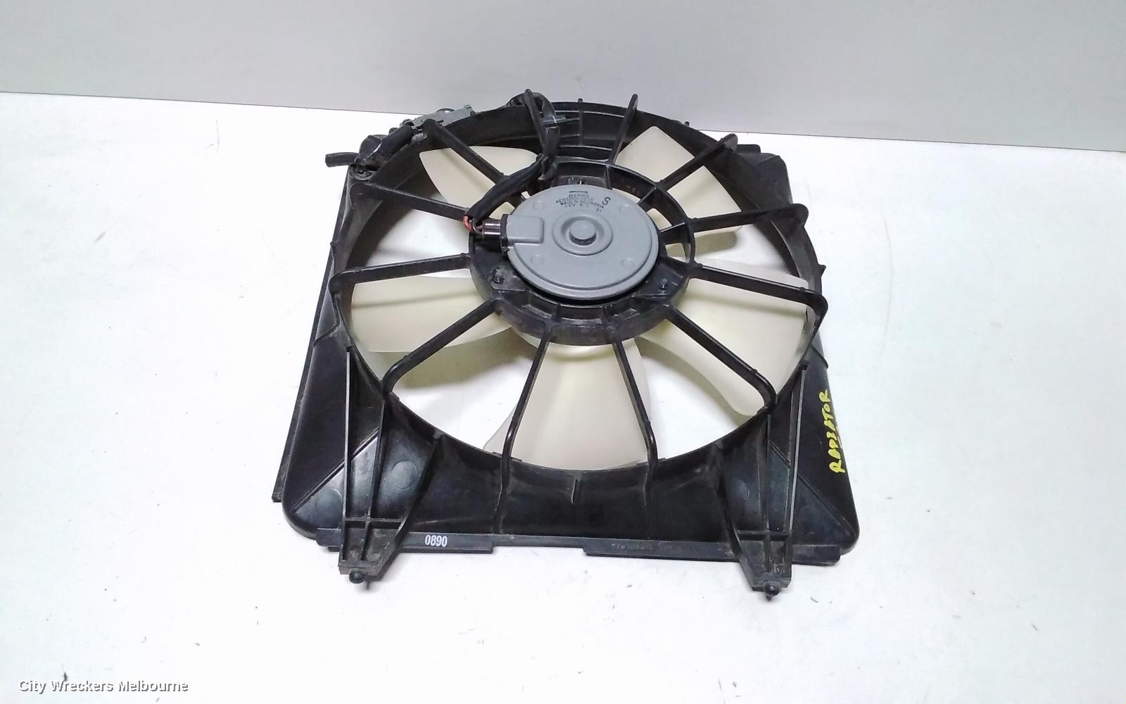 HONDA CIVIC FAN, FAN LH (PASSENGER SIDE), 1.8, R18A1, 5 BLADES, 8TH GEN (VIN MRHFD), 02/2006 - 12/2011
