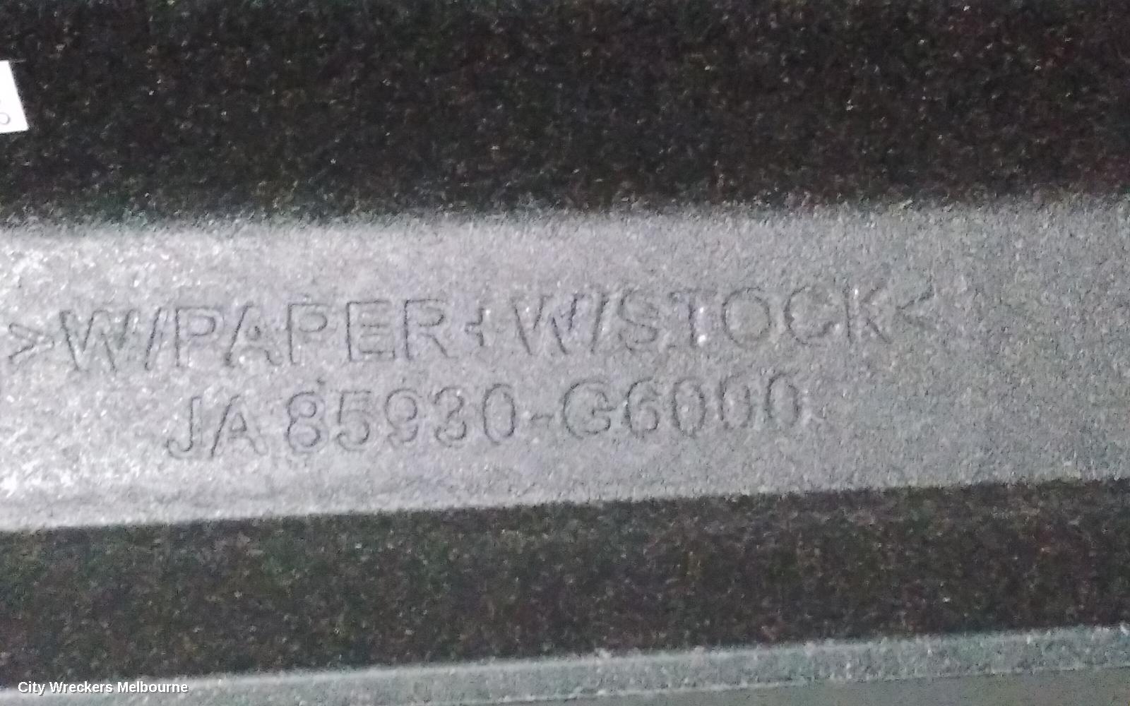 KIA PICANTO PARCEL SHELF CARGO BLIND, JA, 05/2017 ONWARDS
