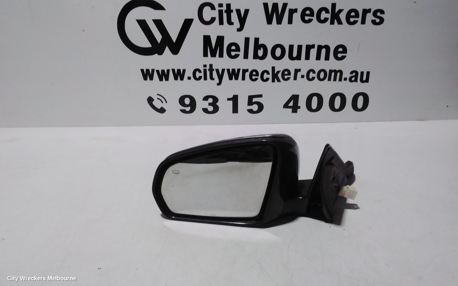 CHRYSLER SEBRING LEFT DOOR MIRROR, JS, POWER, CABRIO, 01/2010 - 12/2011