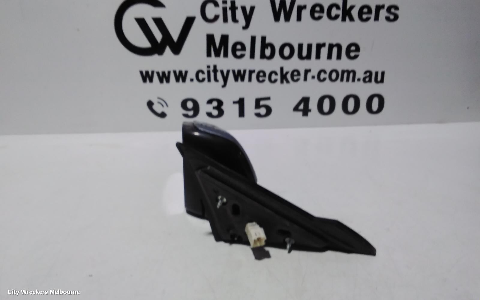 CHRYSLER SEBRING LEFT DOOR MIRROR, JS, POWER, CABRIO, 01/2010 - 12/2011