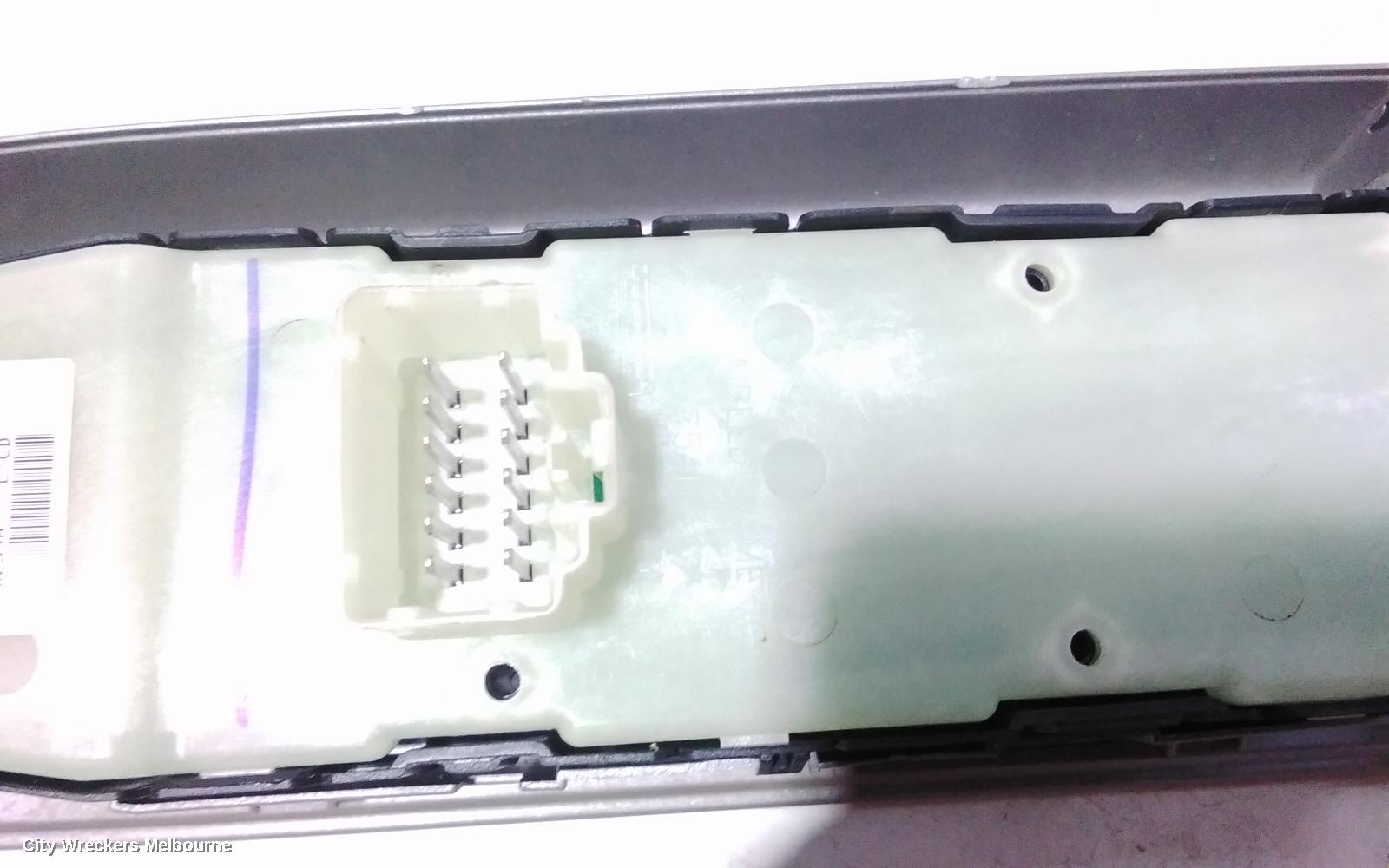 CHRYSLER SEBRING PWR DR WIND SWITCH, RH FRONT (MASTER SWITCH), CABRIO, P/N 04602925AA, JS, 05/2007 - 09/2011