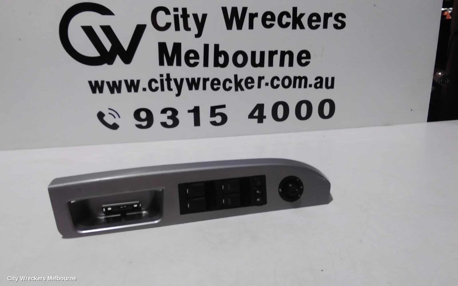 CHRYSLER SEBRING PWR DR WIND SWITCH, RH FRONT (MASTER SWITCH), CABRIO, P/N 04602925AA, JS, 05/2007 - 09/2011