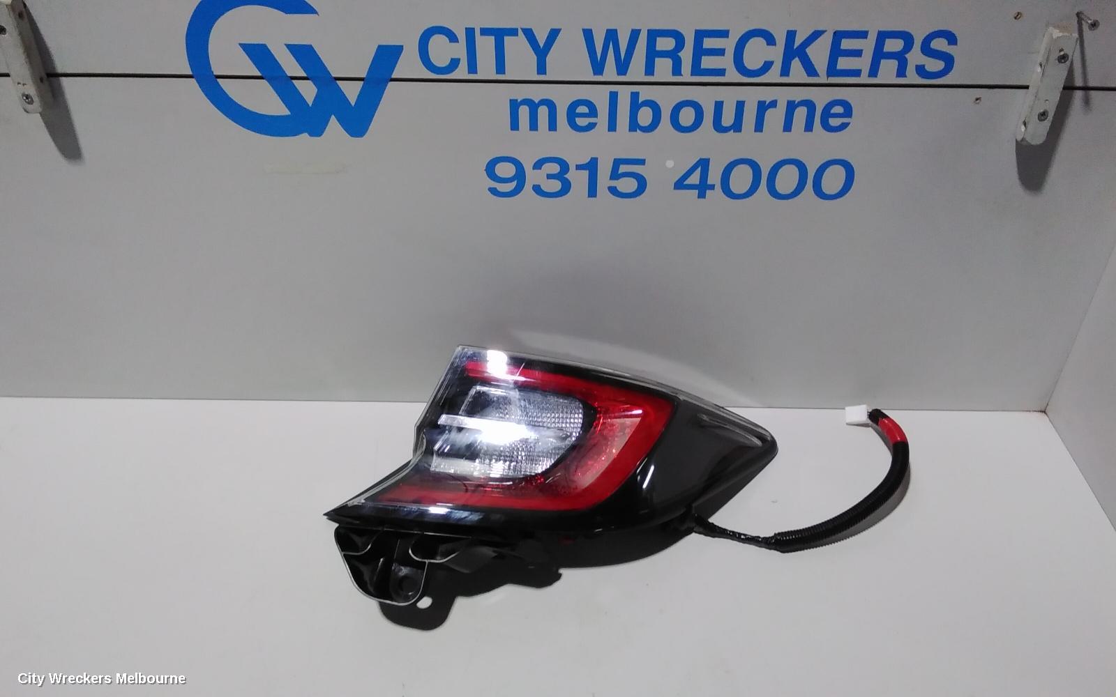 TOYOTA COROLLA RIGHT TAILLIGHT, E210, IN BODY, HATCH, 07/2018 - 08/2022