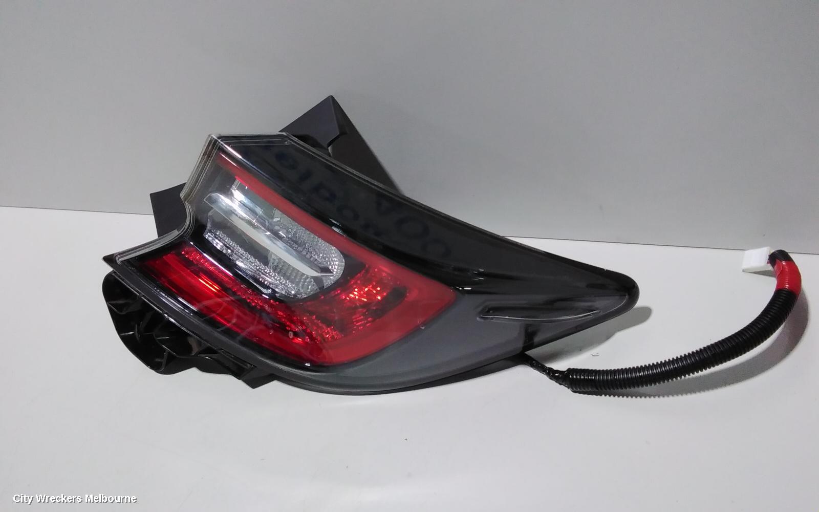TOYOTA COROLLA RIGHT TAILLIGHT, E210, IN BODY, HATCH, 07/2018 - 08/2022