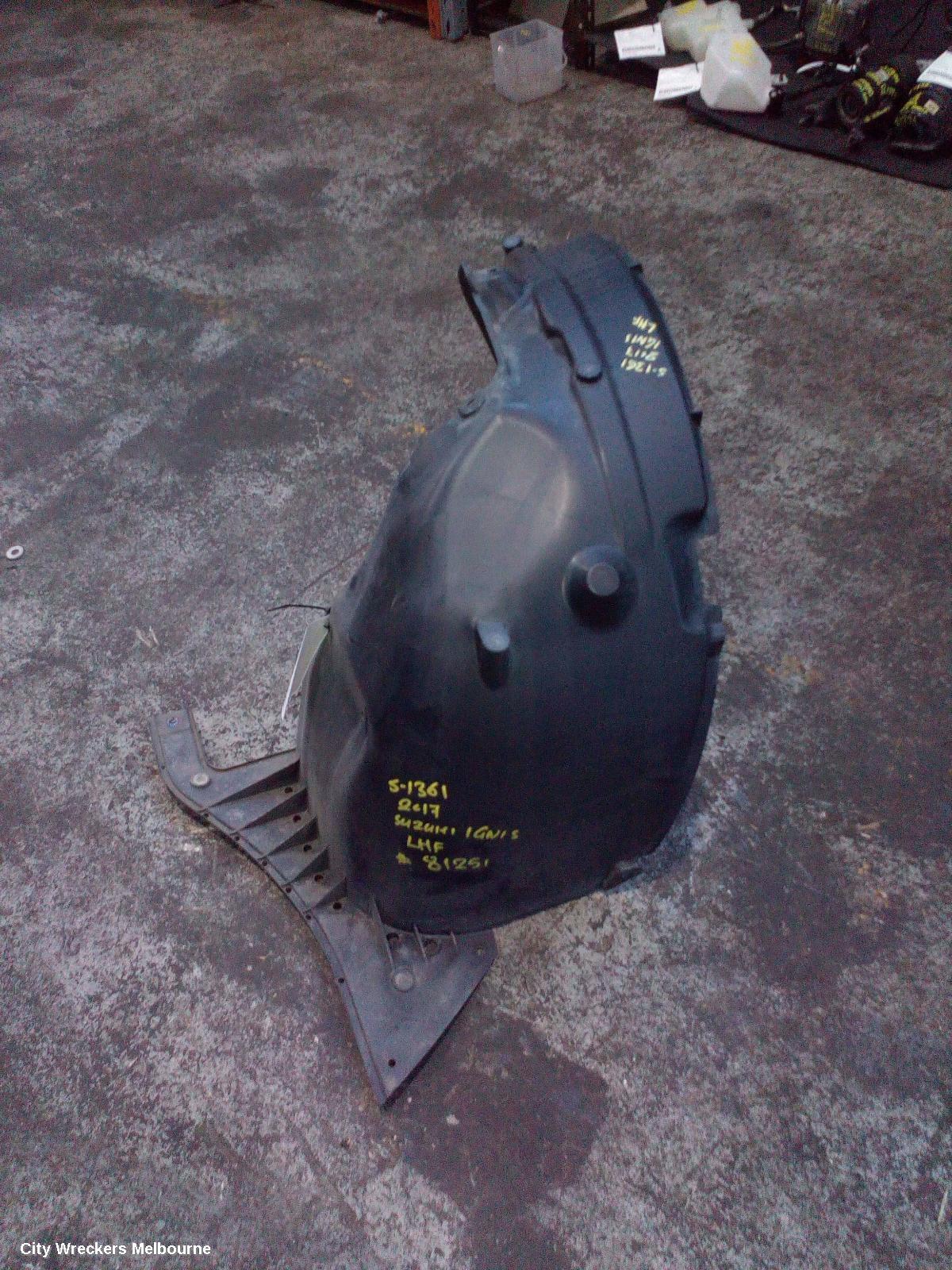 SUZUKI IGNIS LEFT GUARD LINER, MF, 11/2016 - 02/2020
