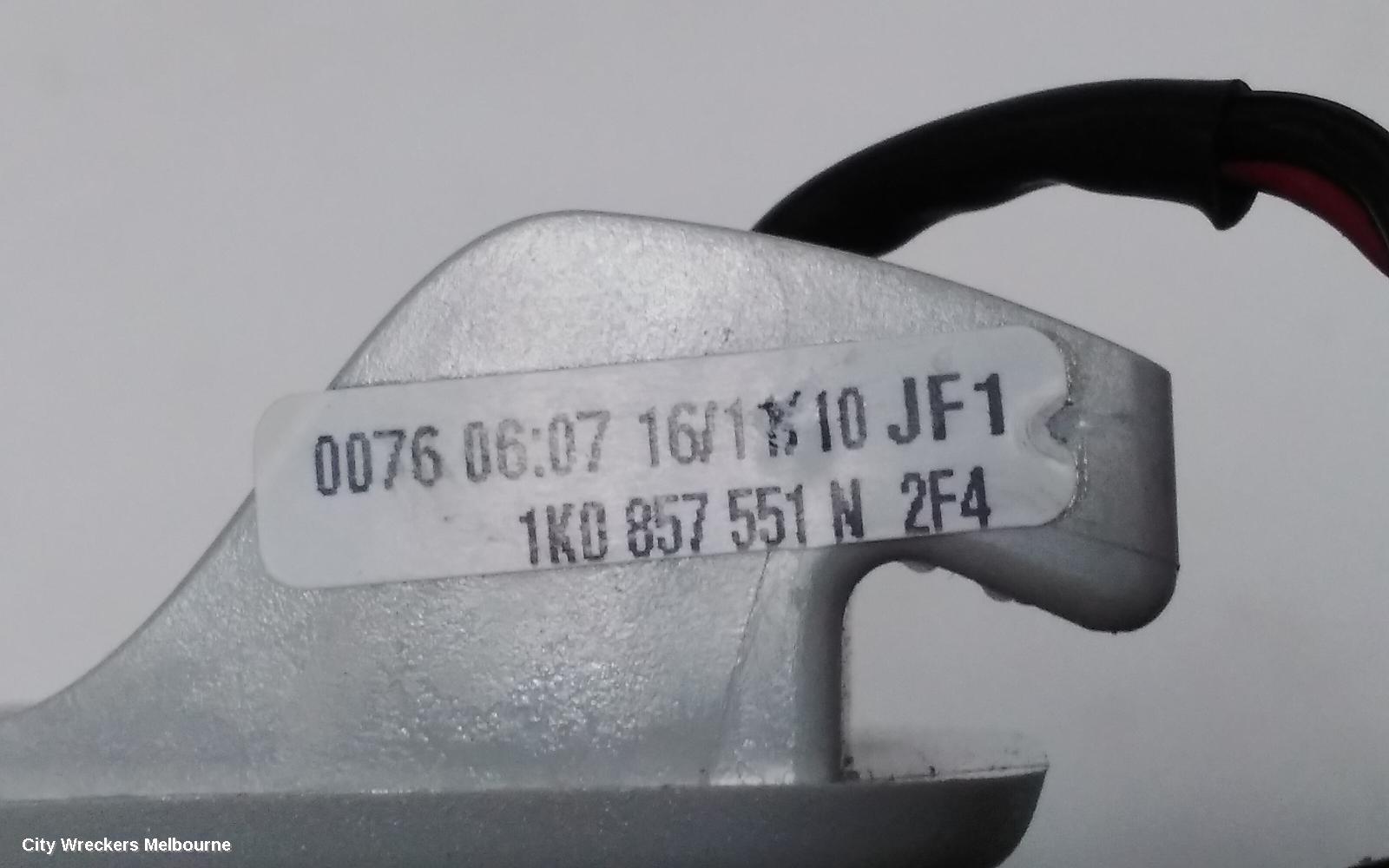 VOLKSWAGEN PASSAT SUNVISOR, 3C/MK6 B7, LH SIDE, 09/2010 - 05/2015