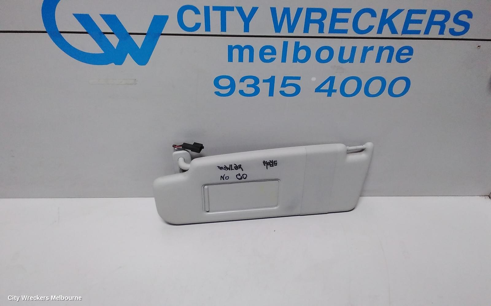 VOLKSWAGEN PASSAT SUNVISOR, 3C/MK6 B7, LH SIDE, 09/2010 - 05/2015