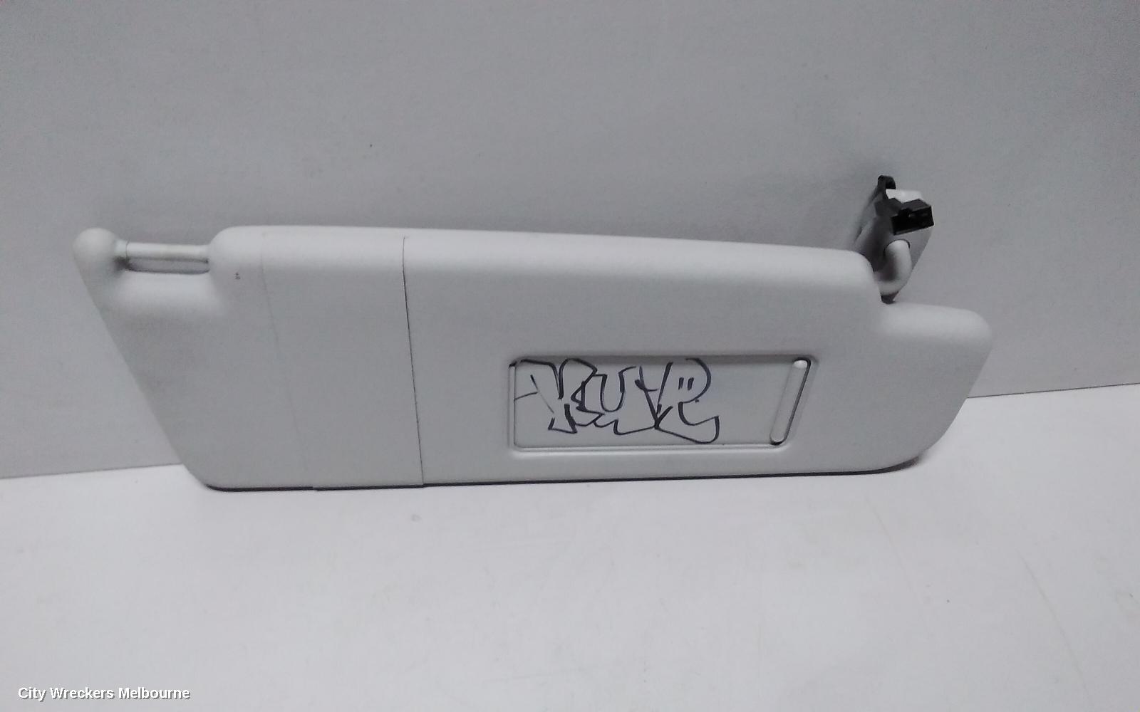 VOLKSWAGEN PASSAT SUNVISOR, 3C/MK6 B7, RH SIDE, 09/2010 - 05/2015