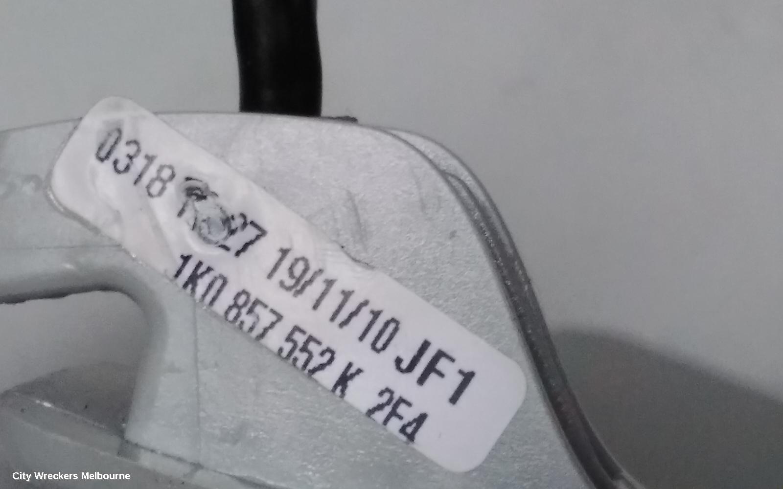 VOLKSWAGEN PASSAT SUNVISOR, 3C/MK6 B7, RH SIDE, 09/2010 - 05/2015
