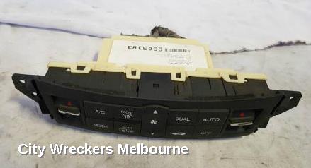 HONDA ACCORD HEATER/AC CONTROLS, 8TH GEN, EURO (VIN JHMCU), 06/2008 - 12/2015