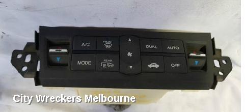 HONDA ACCORD HEATER/AC CONTROLS, 8TH GEN, EURO (VIN JHMCU), 06/2008 - 12/2015