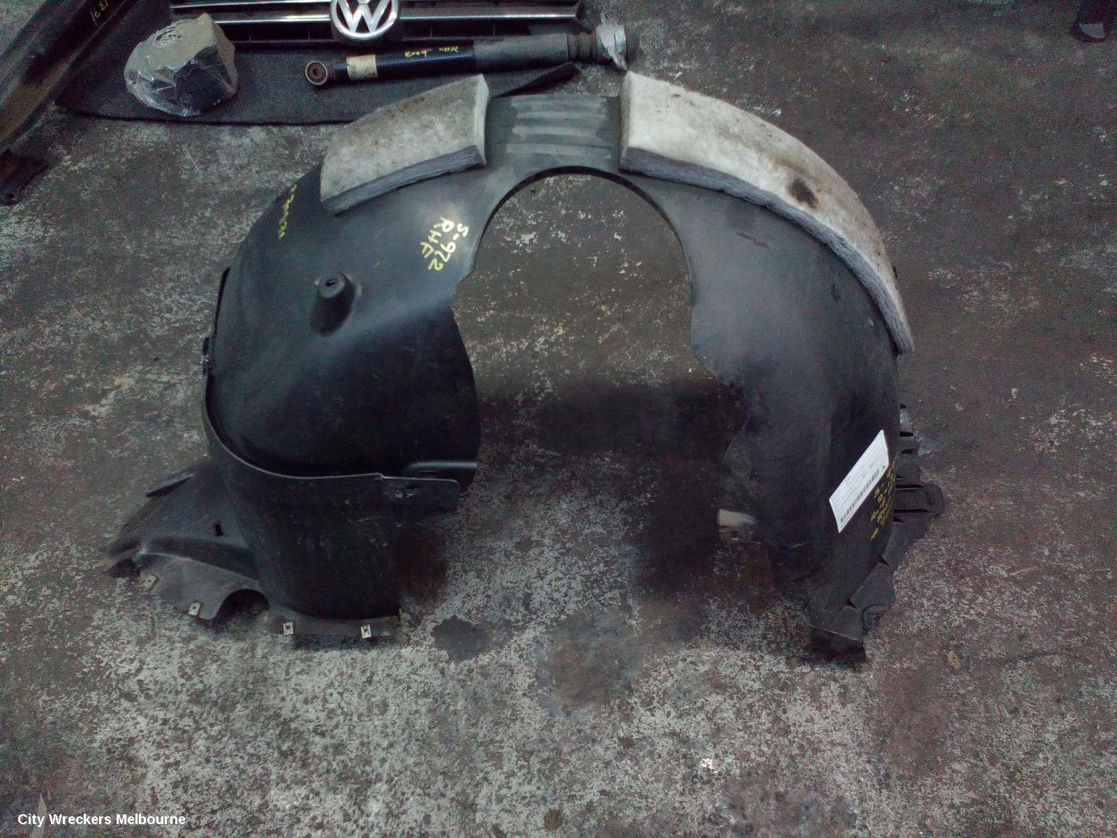 VOLKSWAGEN GOLF RIGHT GUARD LINER, GEN 6, HATCH/CABRIO, 12/2008 - 01/2016