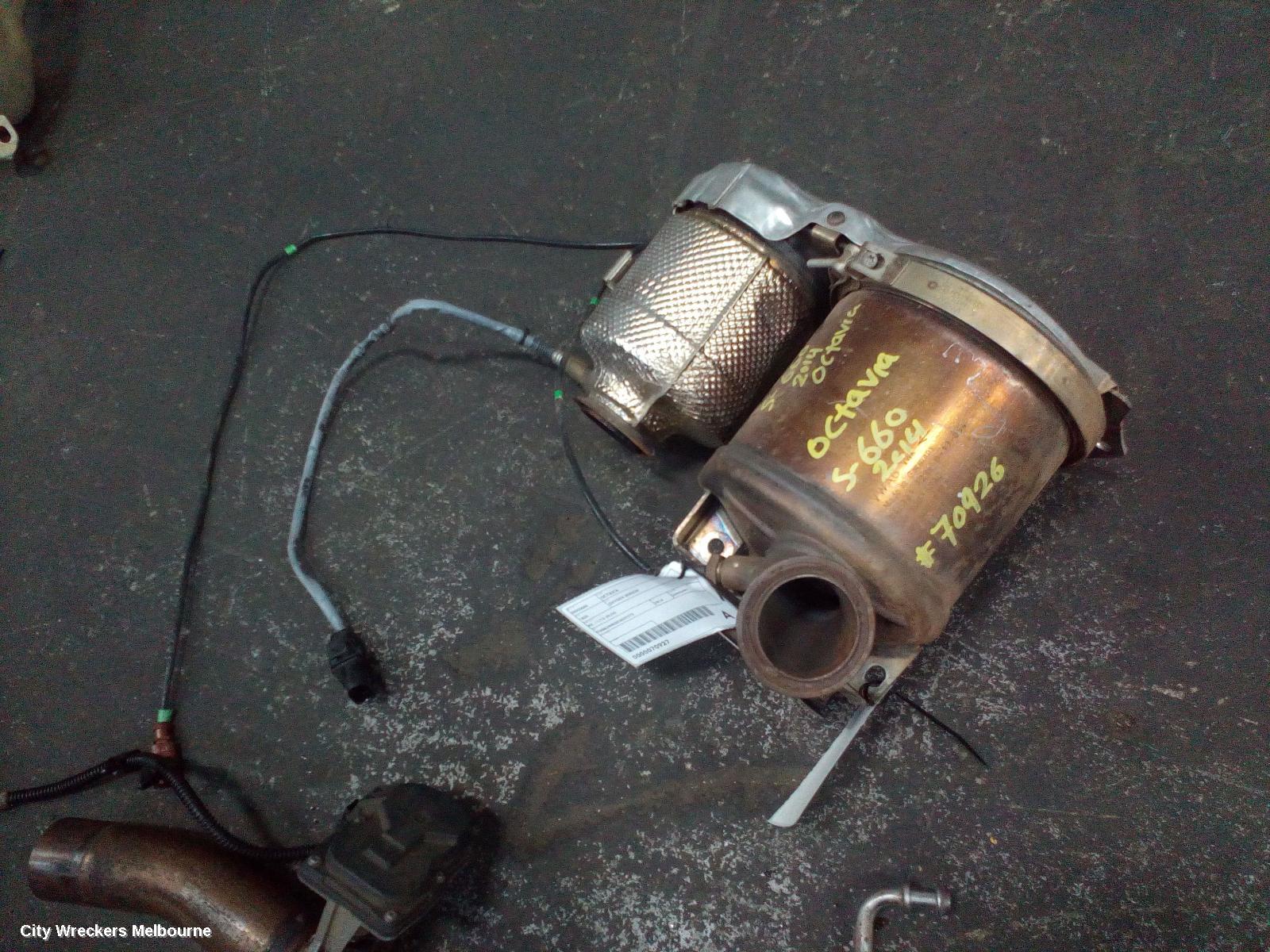 SKODA OCTAVIA PARTICULATE FILTER/DPF, DIESEL, 2.0, CKFC/CUPA CODE, NE, 11/2013 ONWARDS