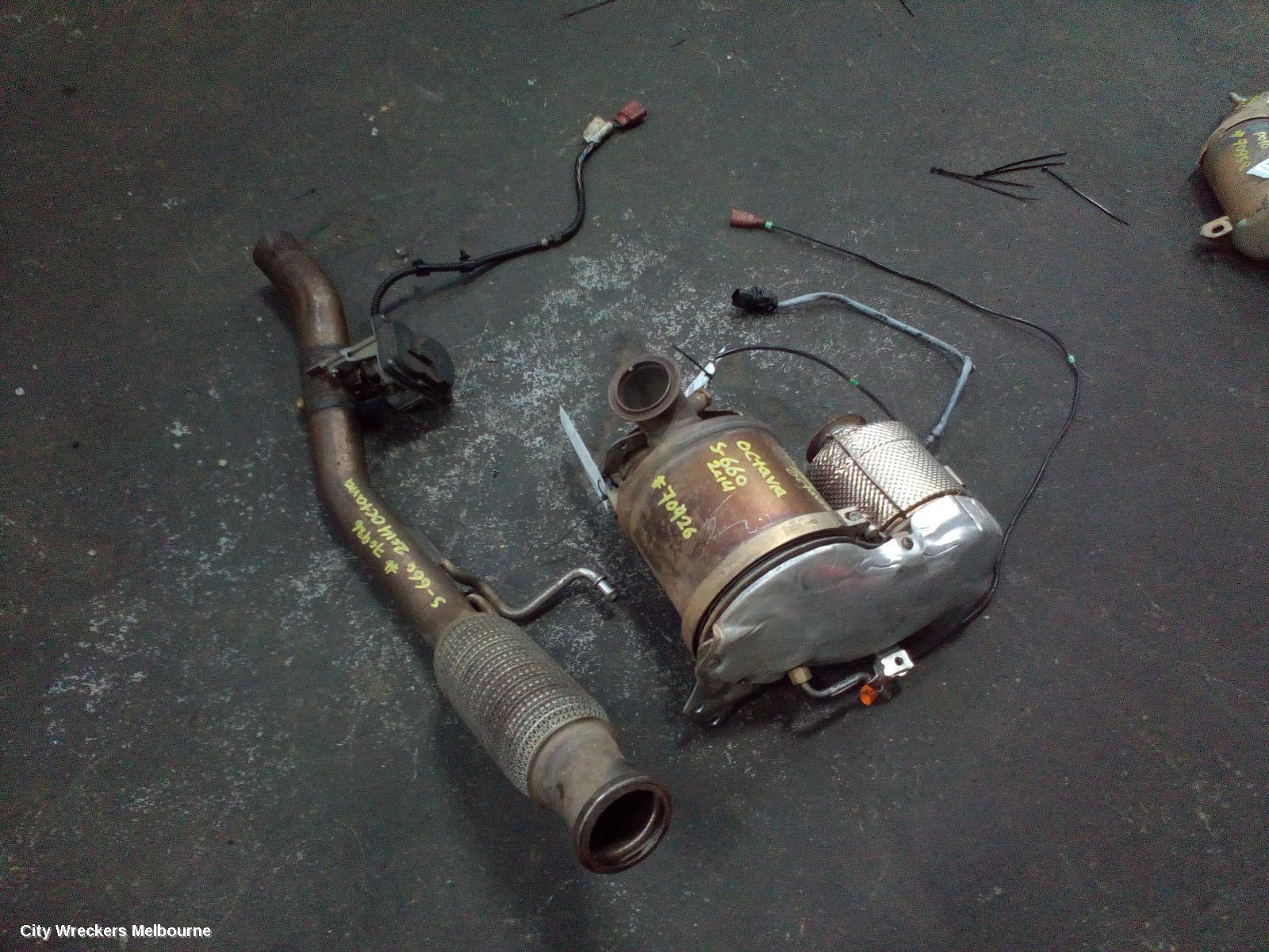 SKODA OCTAVIA PARTICULATE FILTER/DPF, DIESEL, 2.0, CKFC/CUPA CODE, NE, 11/2013 ONWARDS