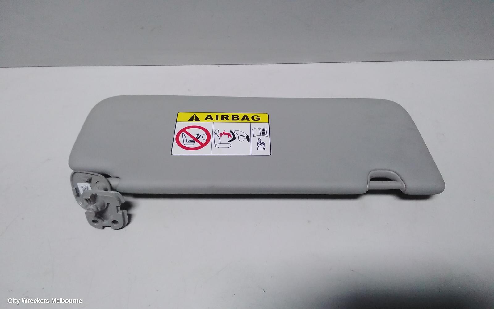 KIA SPORTAGE SUNVISOR, QL, GREY, LH SIDE, 10/2015 - 08/2021