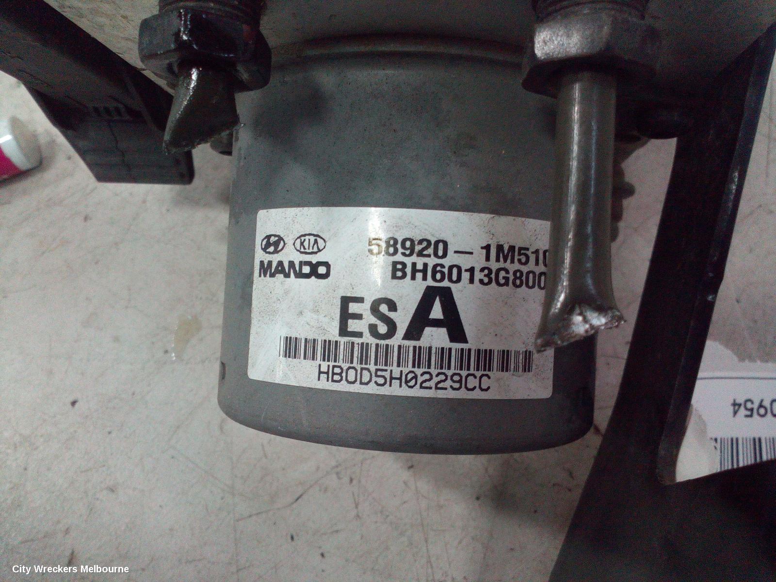 KIA CERATO ABS PUMP/MODULATOR, TD, SEDAN, 10/2008 - 03/2013