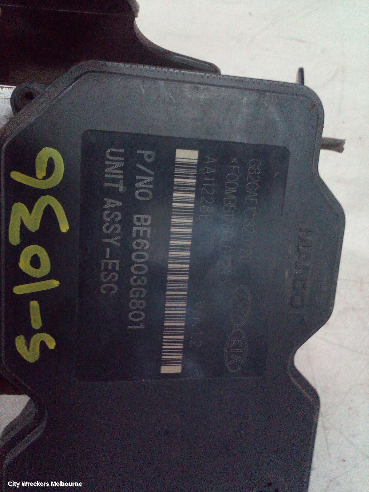 KIA CERATO ABS PUMP/MODULATOR, TD, SEDAN, 10/2008 - 03/2013