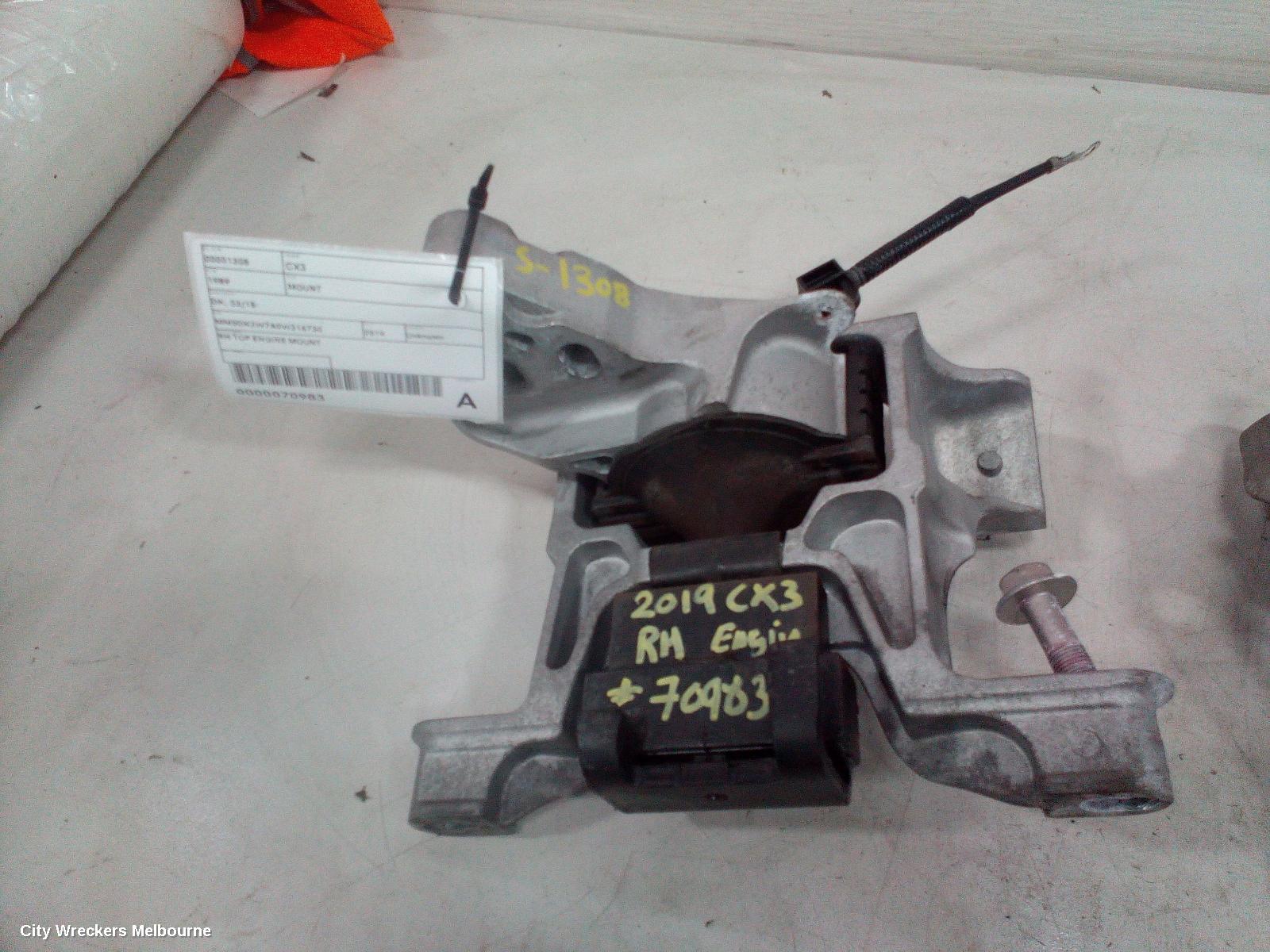 MAZDA CX3 MOUNT, DK, 03/2015 ONWARDS