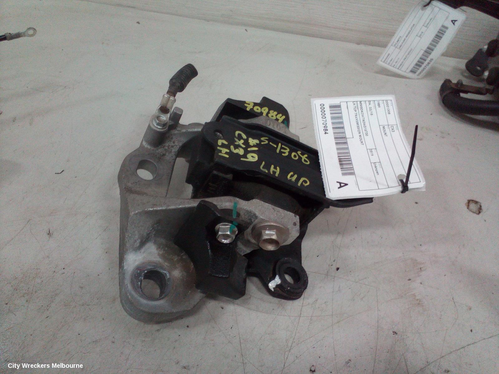 MAZDA CX3 MOUNT, DK, 03/2015 ONWARDS