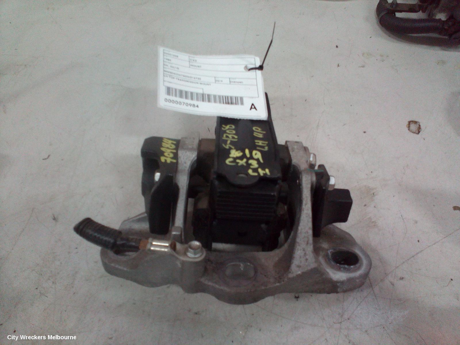 MAZDA CX3 MOUNT, DK, 03/2015 ONWARDS