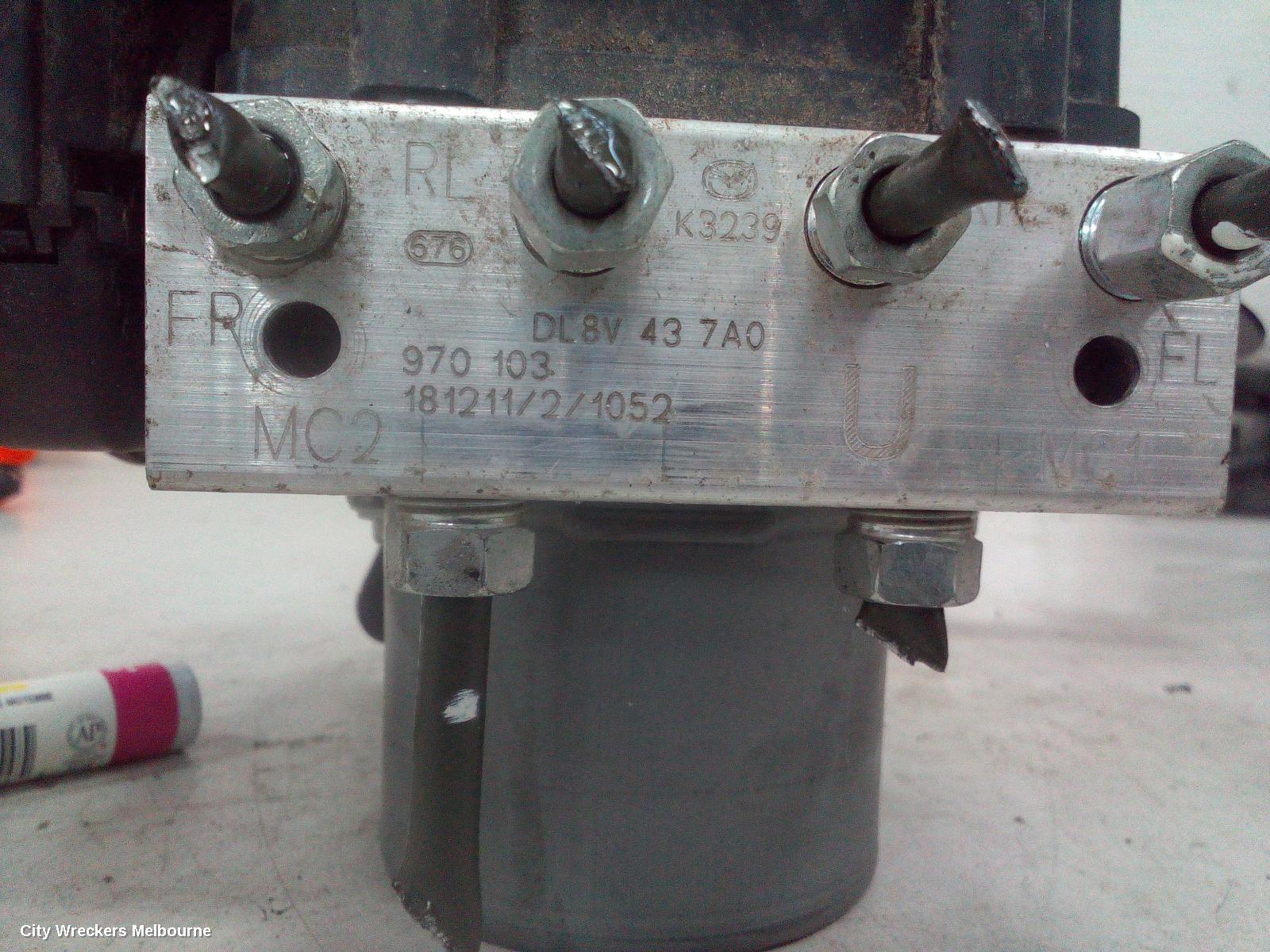 MAZDA CX3 ABS PUMP/MODULATOR, DK, P/N D10K437A0A, 03/2015 ONWARDS