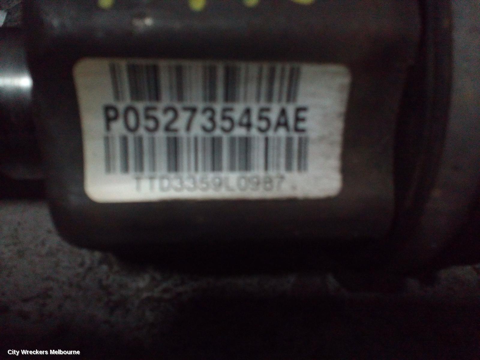 CHRYSLER SEBRING LEFT DRIVESHAFT, JS, 05/2007 - 02/2011