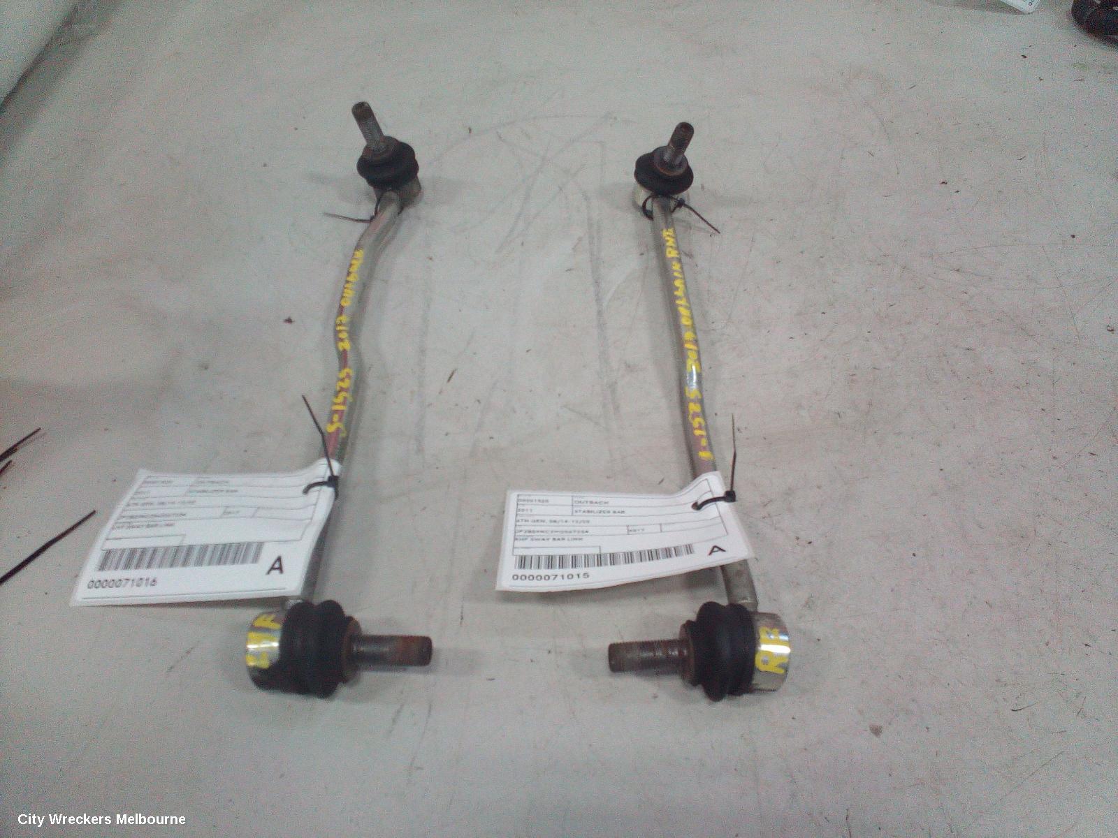 SUBARU OUTBACK STABILISER BAR, 6TH GEN, 08/2014 - 12/2020