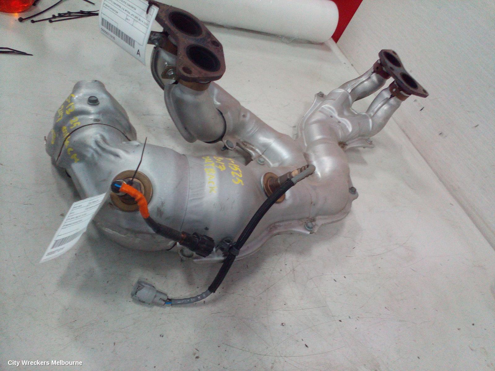 SUBARU OUTBACK CATALYTIC CONVERTER, MANIFOLD-CAT TYPE, 2.5, PETROL, 6TH GEN, 08/2014 - 12/2020