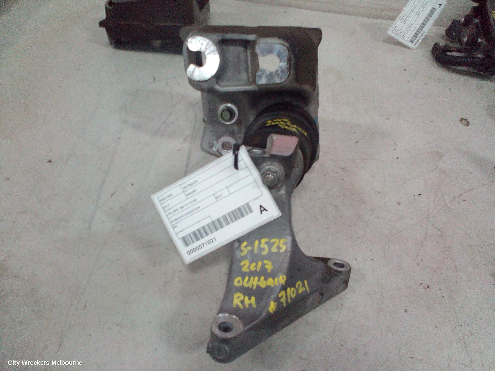 SUBARU OUTBACK MOUNT, 6TH GEN, 08/2014 - 12/2020