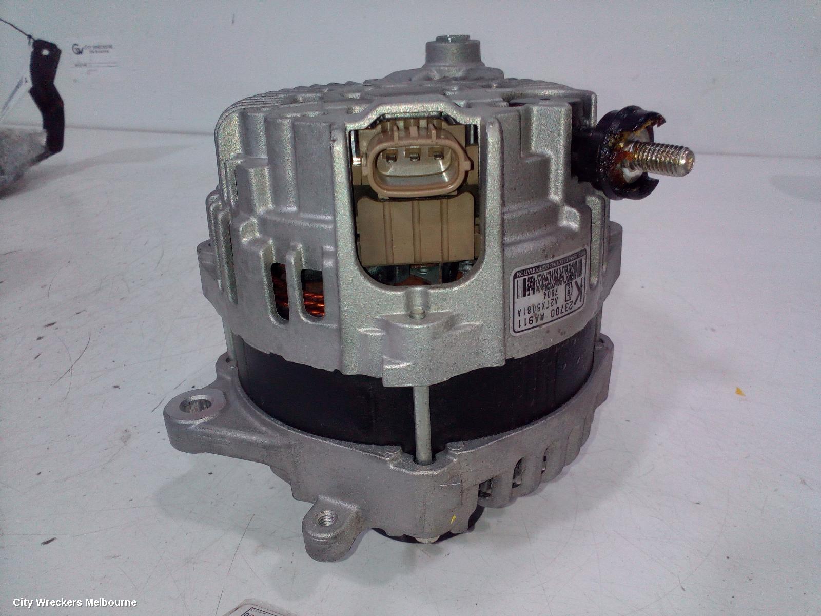 SUBARU OUTBACK ALTERNATOR, PETROL, 2.5, FB25, P/N 23700AA911, 6TH GEN, 08/2014 - 12/2020