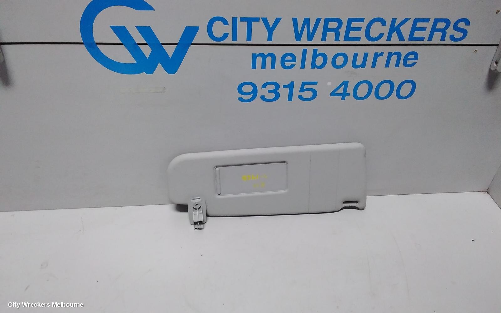 VOLKSWAGEN JETTA SUNVISOR, 1KM, RH SIDE, 02/2006 - 07/2011