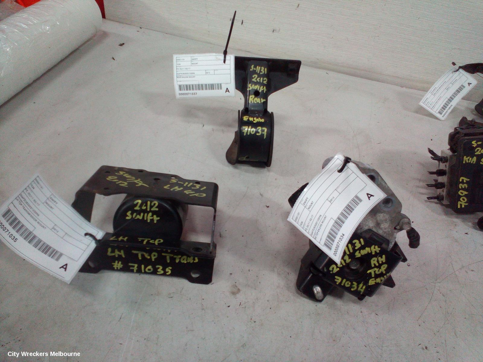 SUZUKI SWIFT MOUNT, FZ, 02/2011 - 03/2017