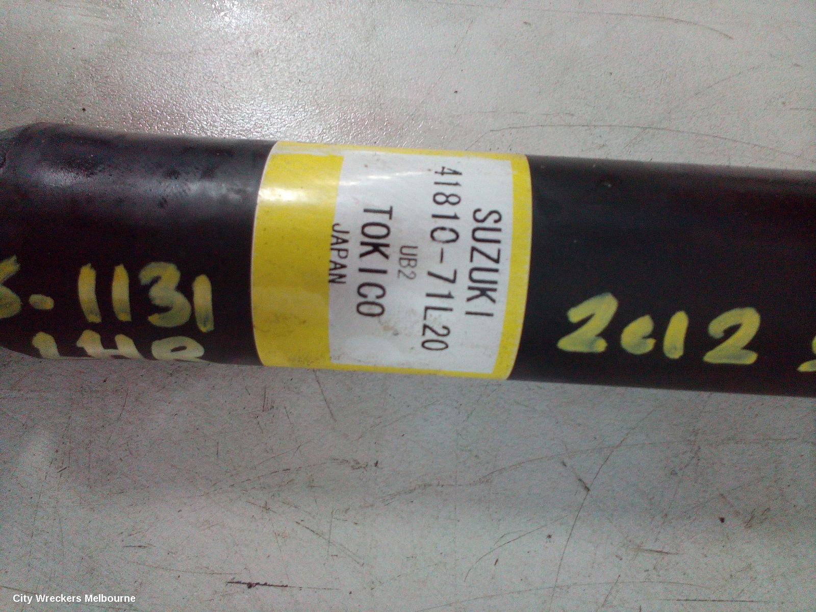 SUZUKI SWIFT LEFT REAR STRUT, 1.4, PETROL, FZ, 08/2010 - 03/2017