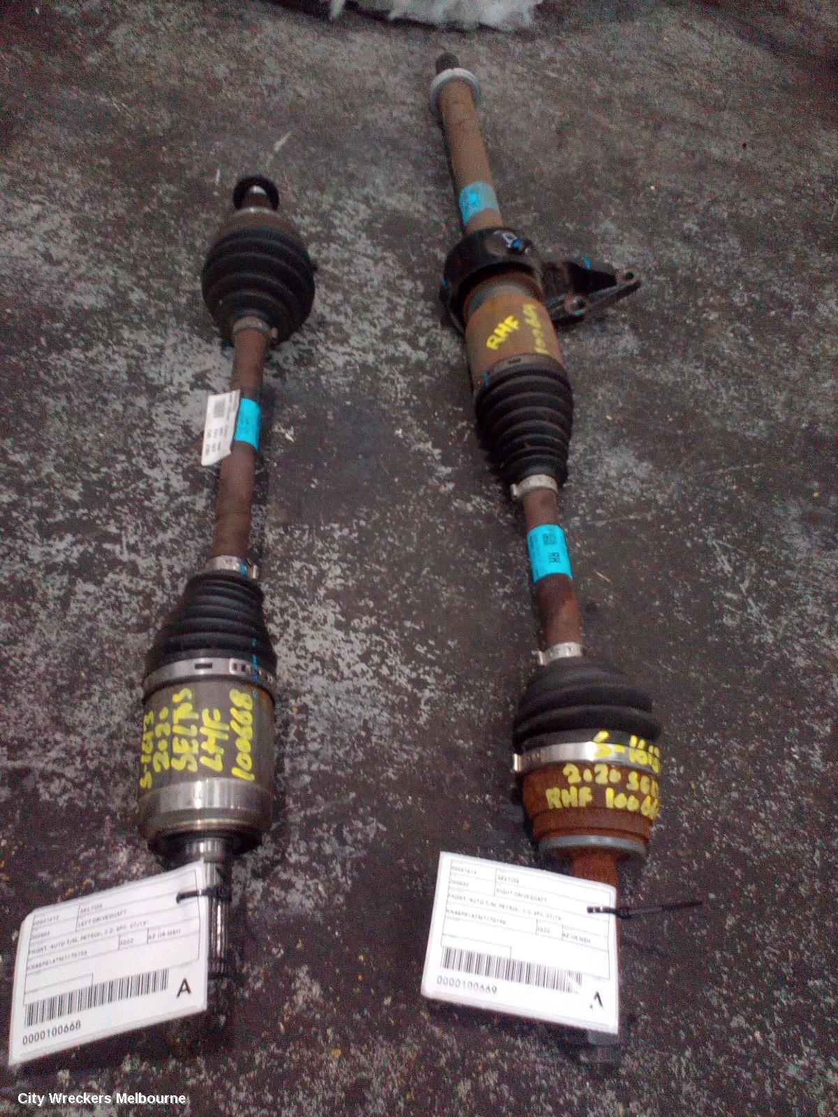 KIA SELTOS LEFT DRIVESHAFT, FRONT, AUTO T/M, PETROL, 2.0, SP2, 07/2019 ONWARDS