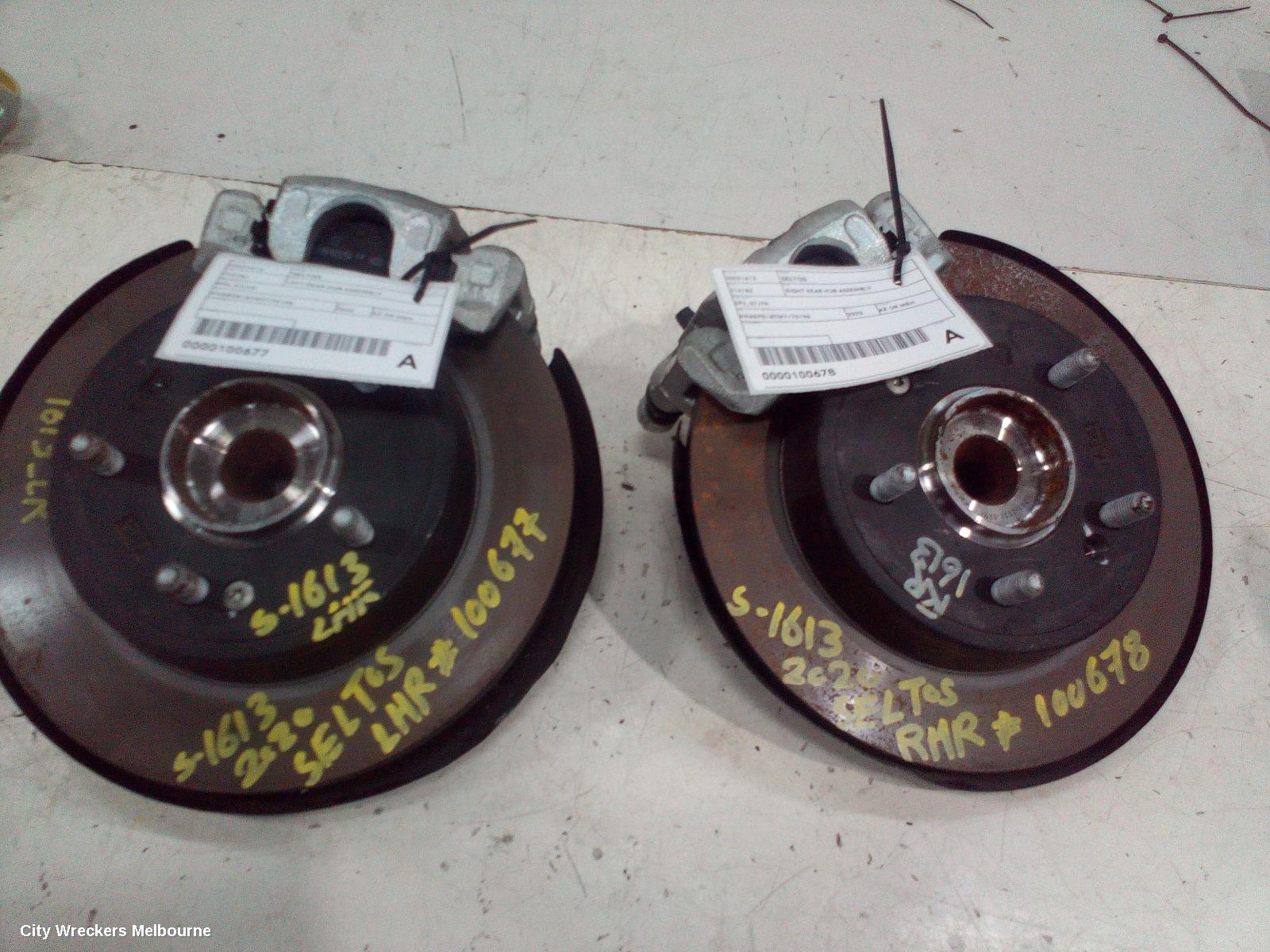 KIA SELTOS LEFT REAR HUB ASSEMBLY, SP2, FWD, 07/2019 ONWARDS