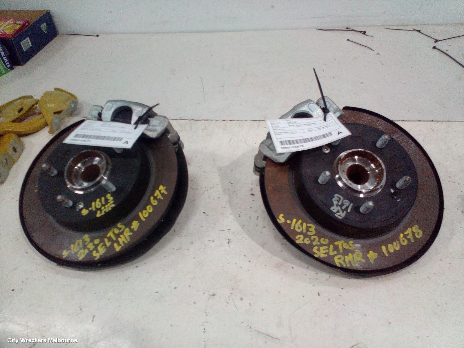KIA SELTOS RIGHT REAR HUB ASSEMBLY, SP2, FWD, 07/2019 ONWARDS