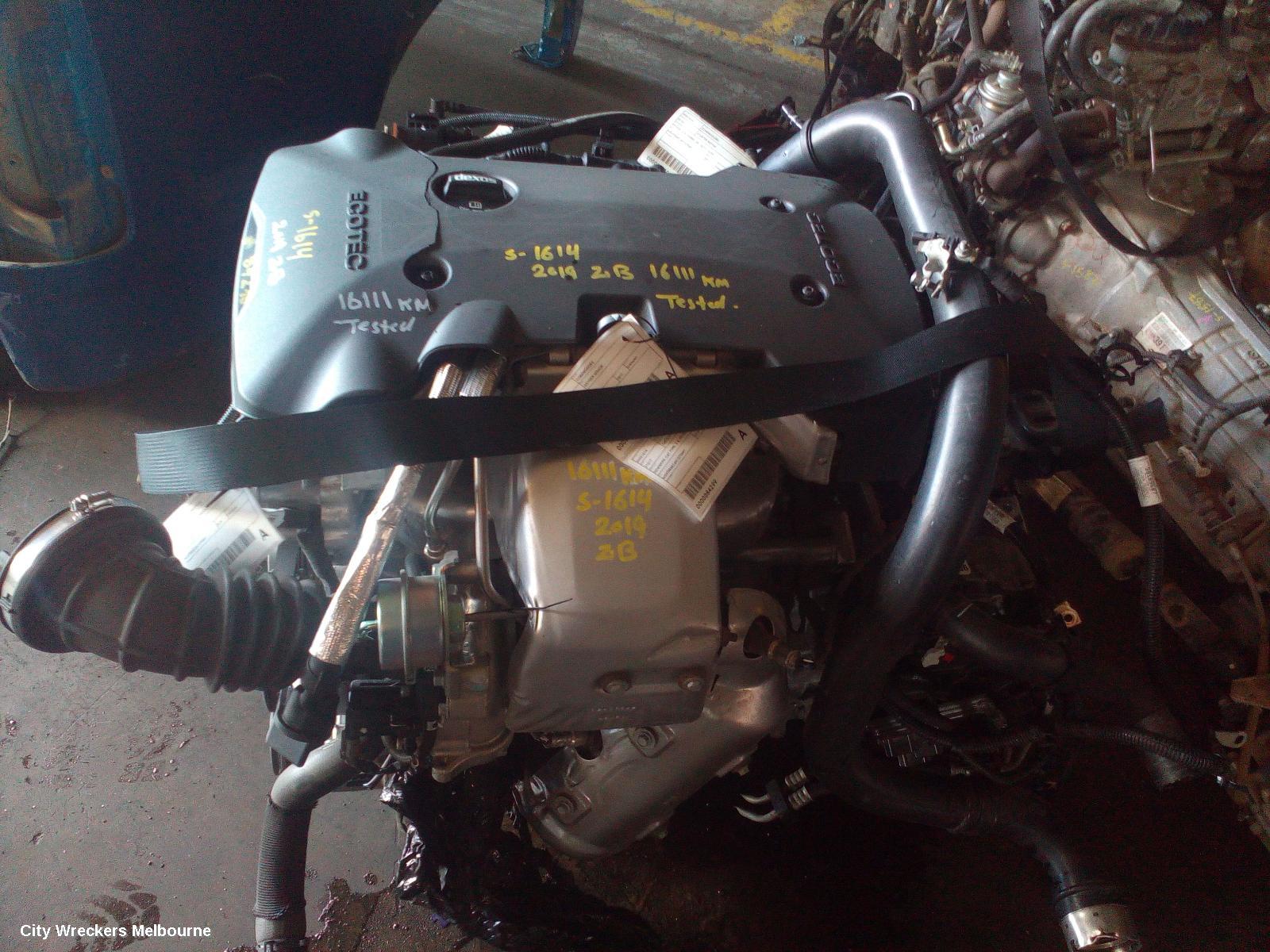 HOLDEN COMMODORE ENGINE, PETROL, 2.0, B20NFT, TURBO, ZB, 10/2017 - 12/2020