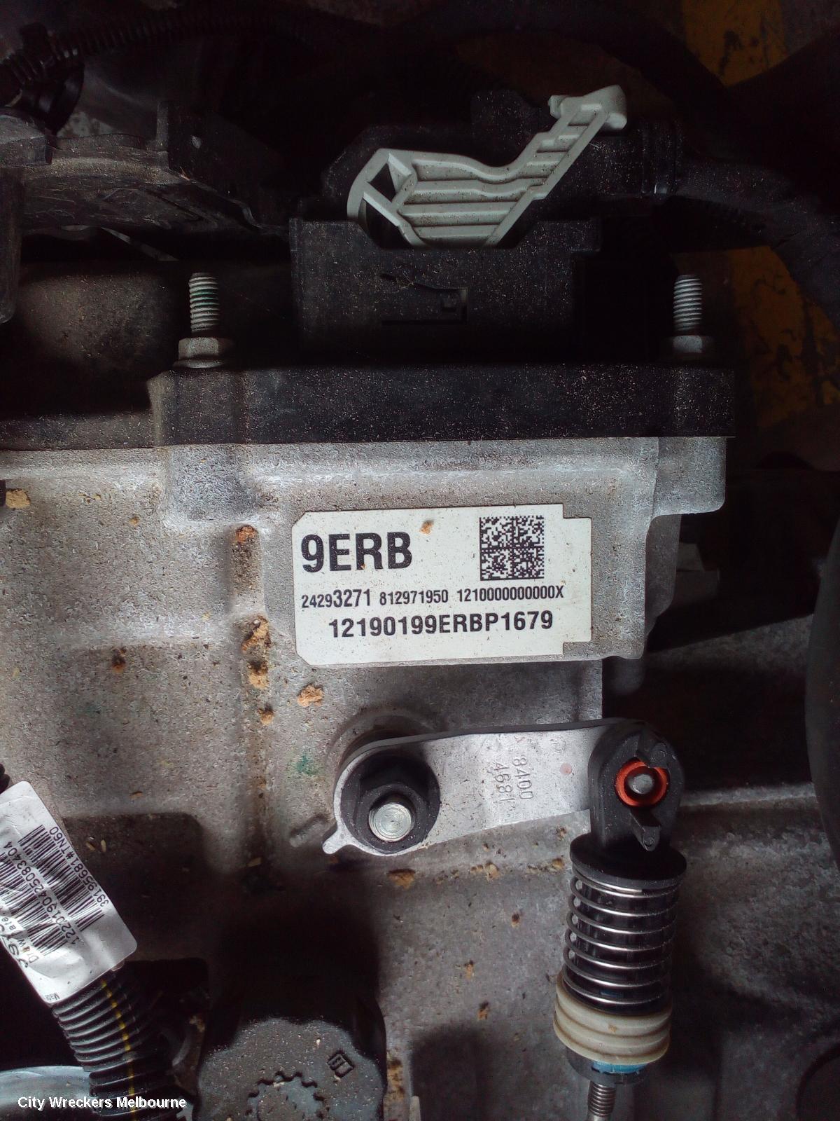 HOLDEN COMMODORE TRANS/GEARBOX, AUTO, FWD, PETROL, 2.0, TURBO, 9 SPEED, ZB, 10/2017 - 12/2020