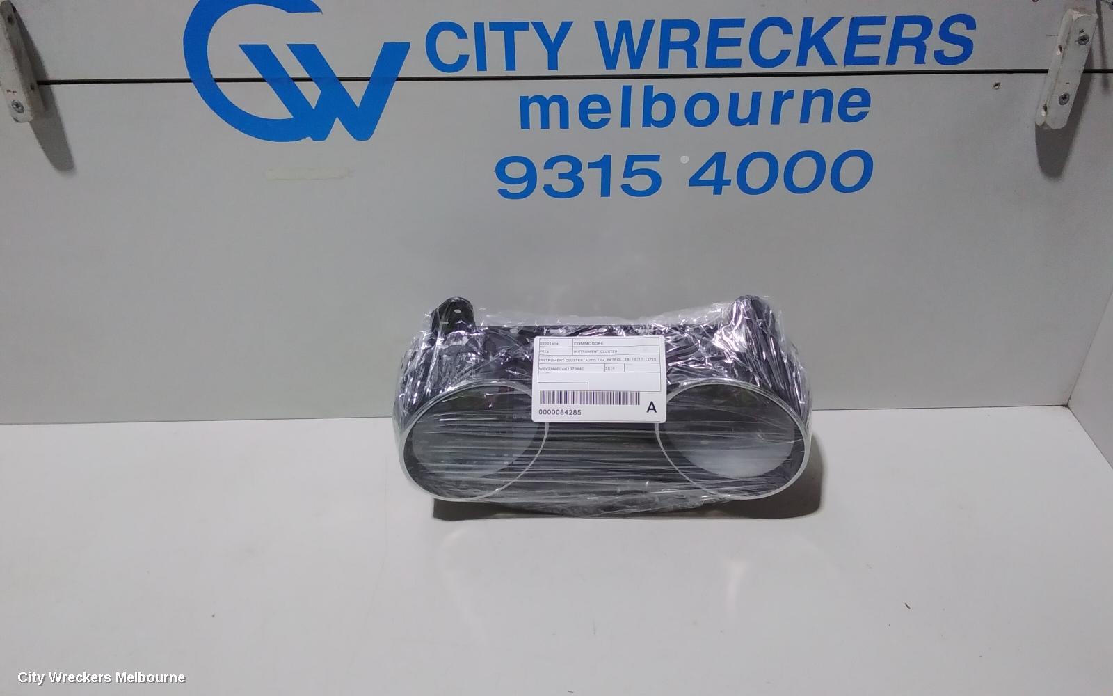 HOLDEN COMMODORE INSTRUMENT CLUSTER, INSTRUMENT CLUSTER, AUTO T/M, PETROL, ZB, 10/2017 - 12/2020
