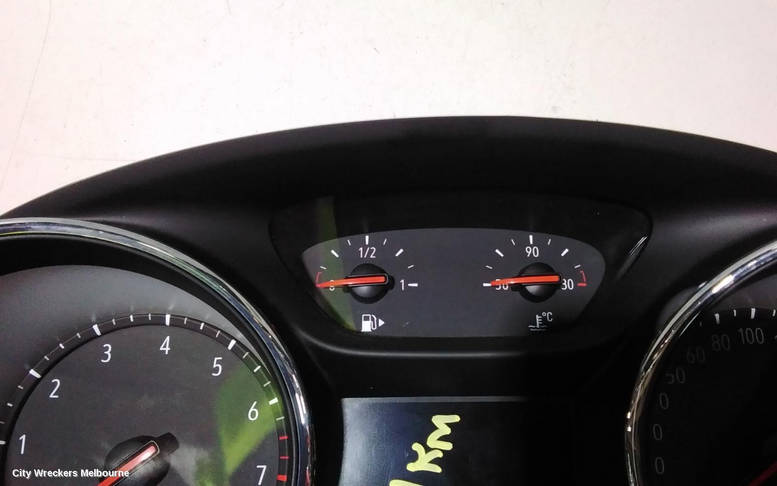 HOLDEN COMMODORE INSTRUMENT CLUSTER, INSTRUMENT CLUSTER, AUTO T/M, PETROL, ZB, 10/2017 - 12/2020