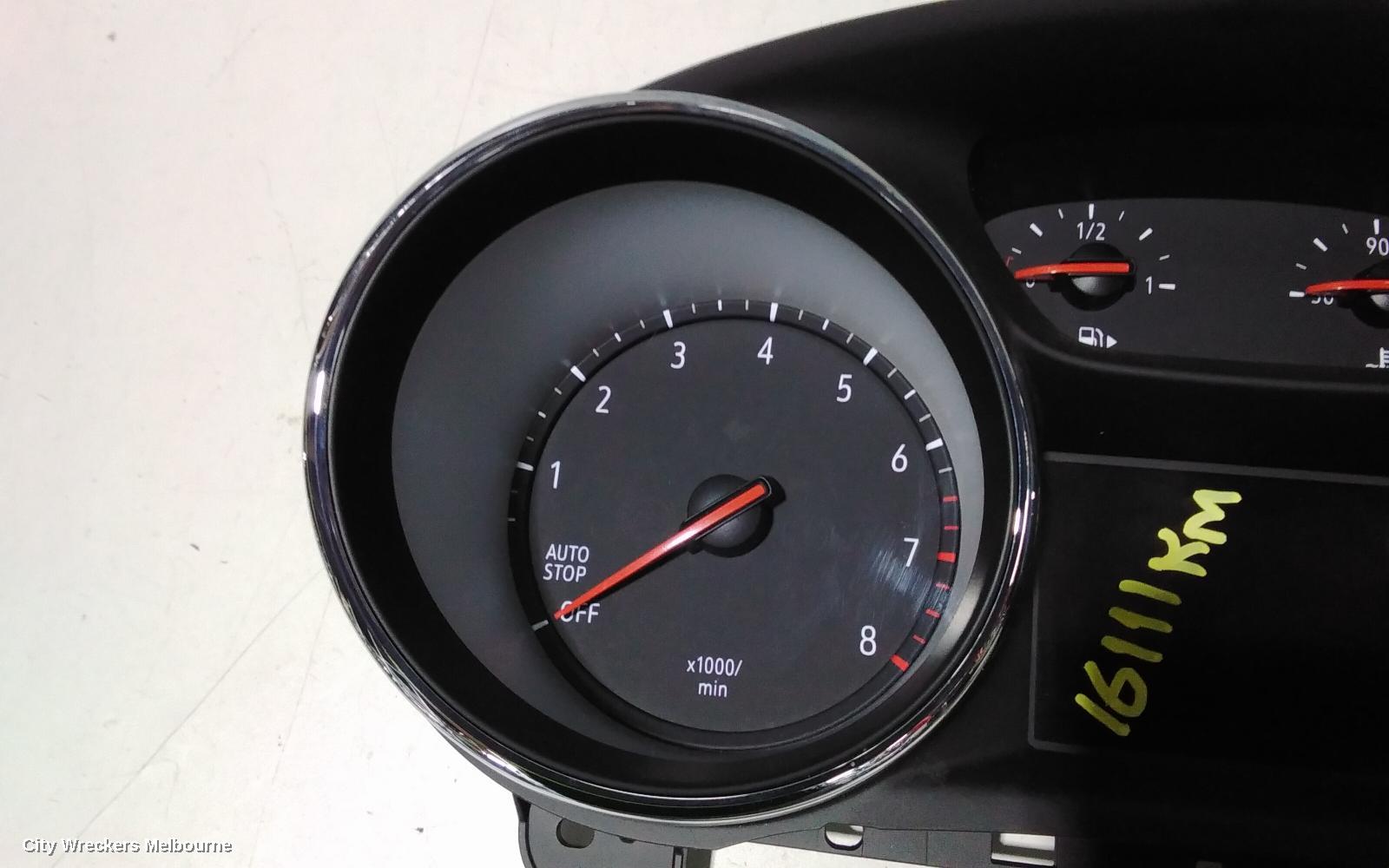 HOLDEN COMMODORE INSTRUMENT CLUSTER, INSTRUMENT CLUSTER, AUTO T/M, PETROL, ZB, 10/2017 - 12/2020