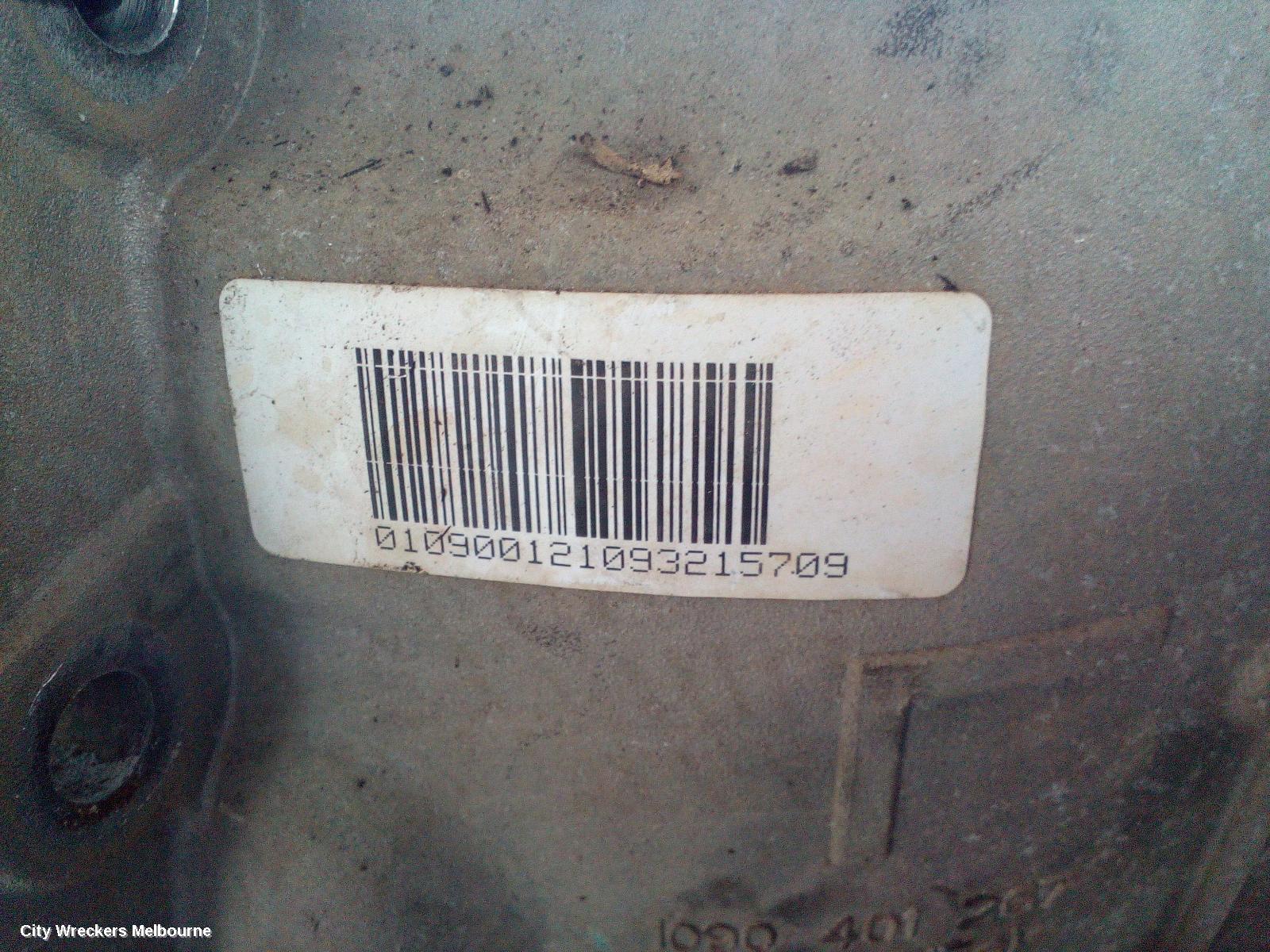 CHRYSLER 300C TRANS/GEARBOX, AUTO, PETROL, 3.6, 8 SPEED, 8HP45 CODE, LX, 12/2012 - 09/2014