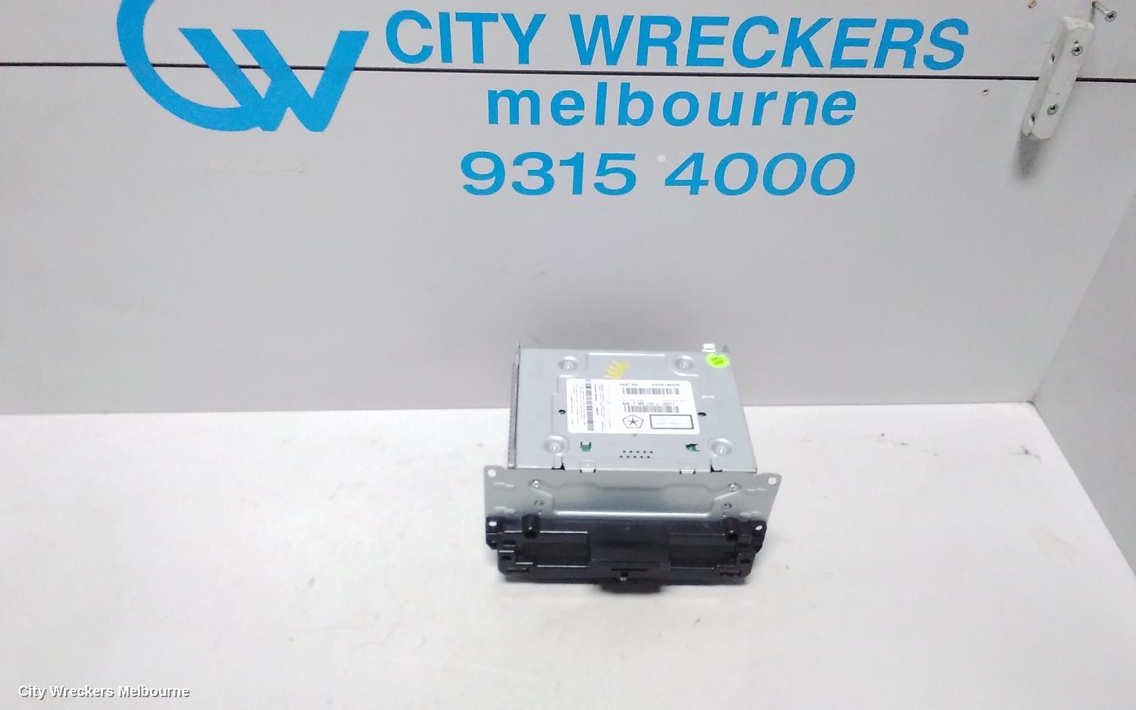 CHRYSLER 300C RADIO/CD/DVD/SAT/TV, SAT NAV HEAD UNIT, STANDARD TYPE, LX2, 07/2012 - 12/2014