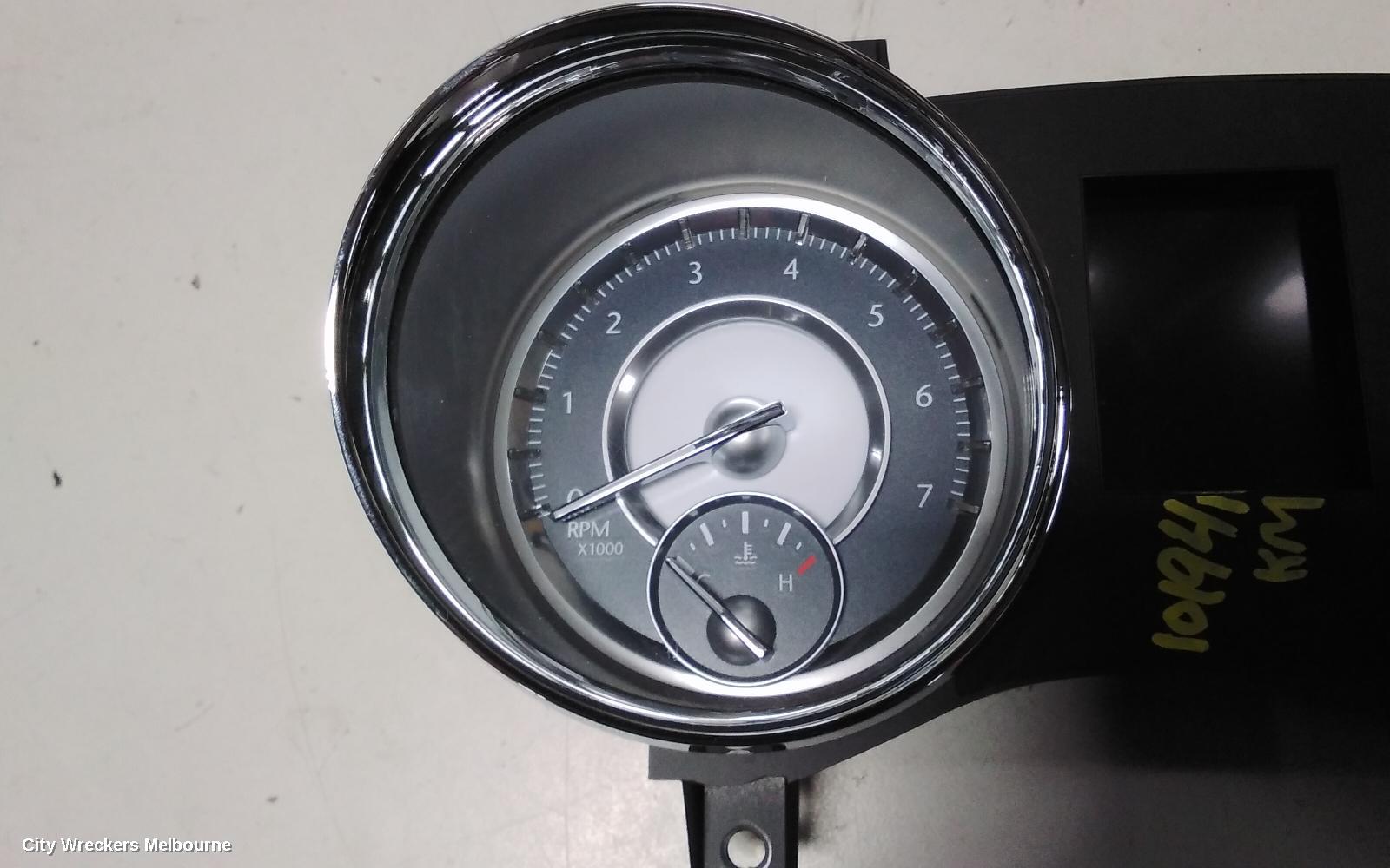 CHRYSLER 300C INSTRUMENT CLUSTER, PETROL, 3.6, LX, 07/2012 ONWARDS