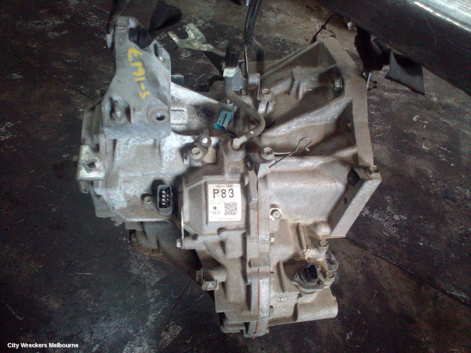 SUZUKI SWIFT TRANS/GEARBOX, AUTO, FWD, PETROL, 1.4, K14B, 4 SPEED, FZ, 08/2010 - 03/2017