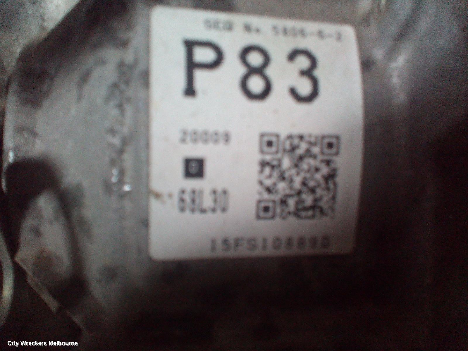 SUZUKI SWIFT TRANS/GEARBOX, AUTO, FWD, PETROL, 1.4, K14B, 4 SPEED, FZ, 08/2010 - 03/2017